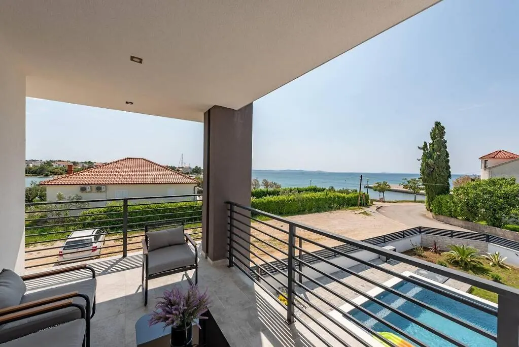 Brand New Villa Olivia 30M From The Sea With Heated Pool And Jacuzzi Zaton  Croatia