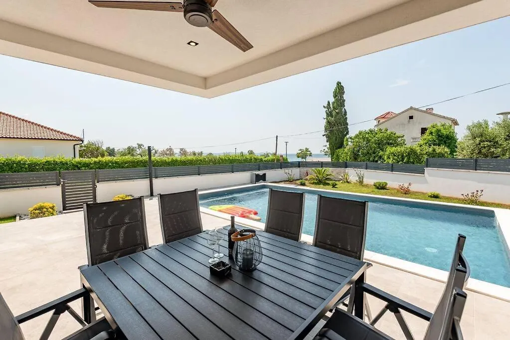 Brand New Villa Olivia 30M From The Sea With Heated Pool And Jacuzzi Zaton  Croatia