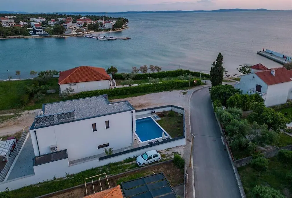 Brand New Villa Olivia 30M From The Sea With Heated Pool And Jacuzzi Zaton  Croatia